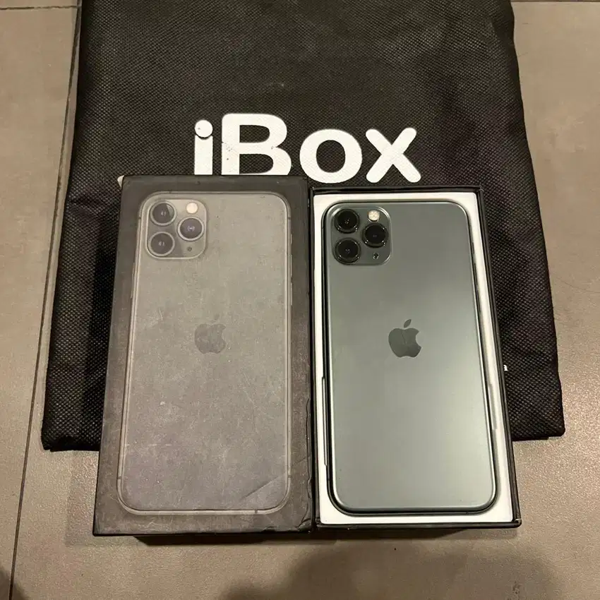 iphone 11 pro max 64 mulus fullset like new all operator