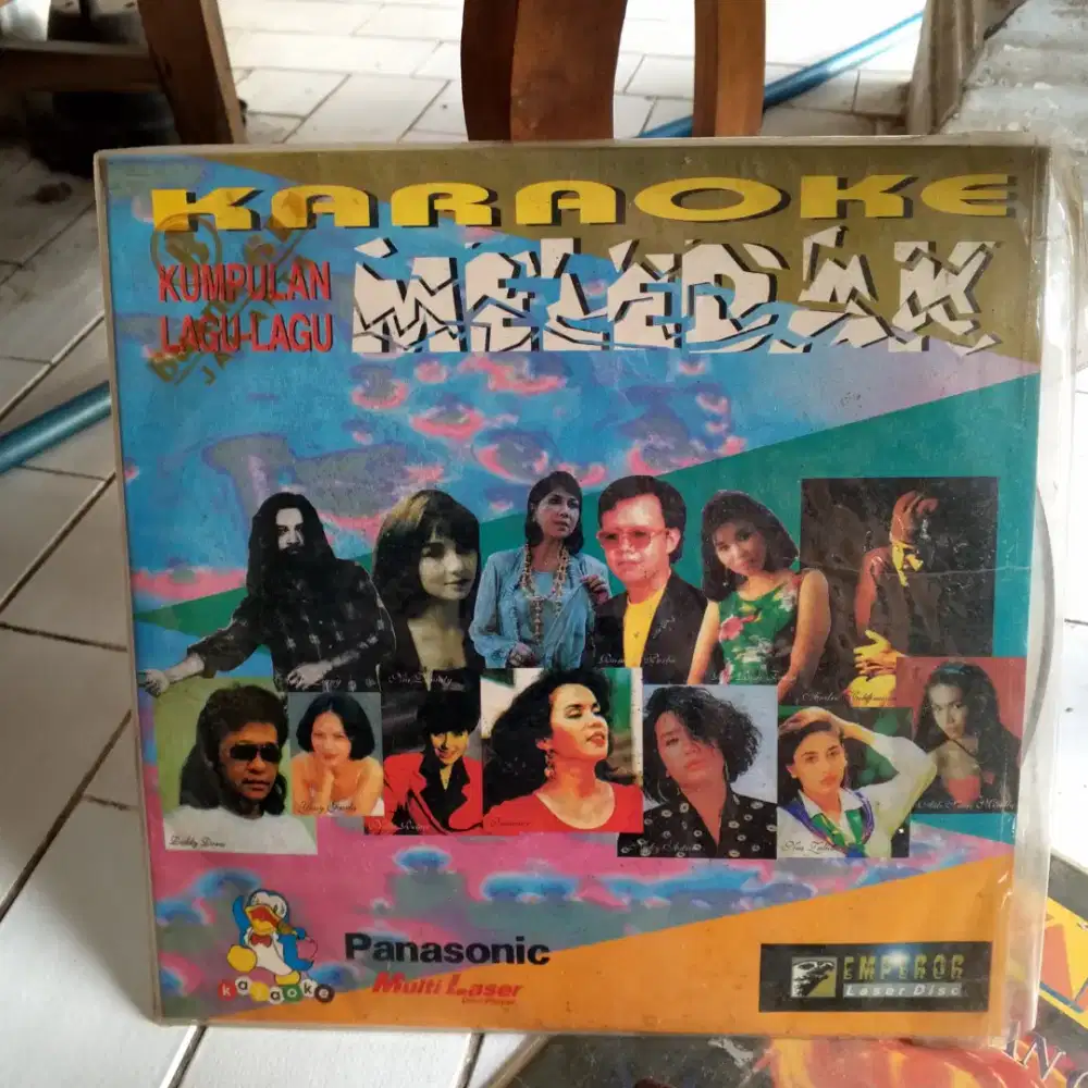 kumpulan lagu lagu meledak indo LD Laser Disc Original PANASONIC