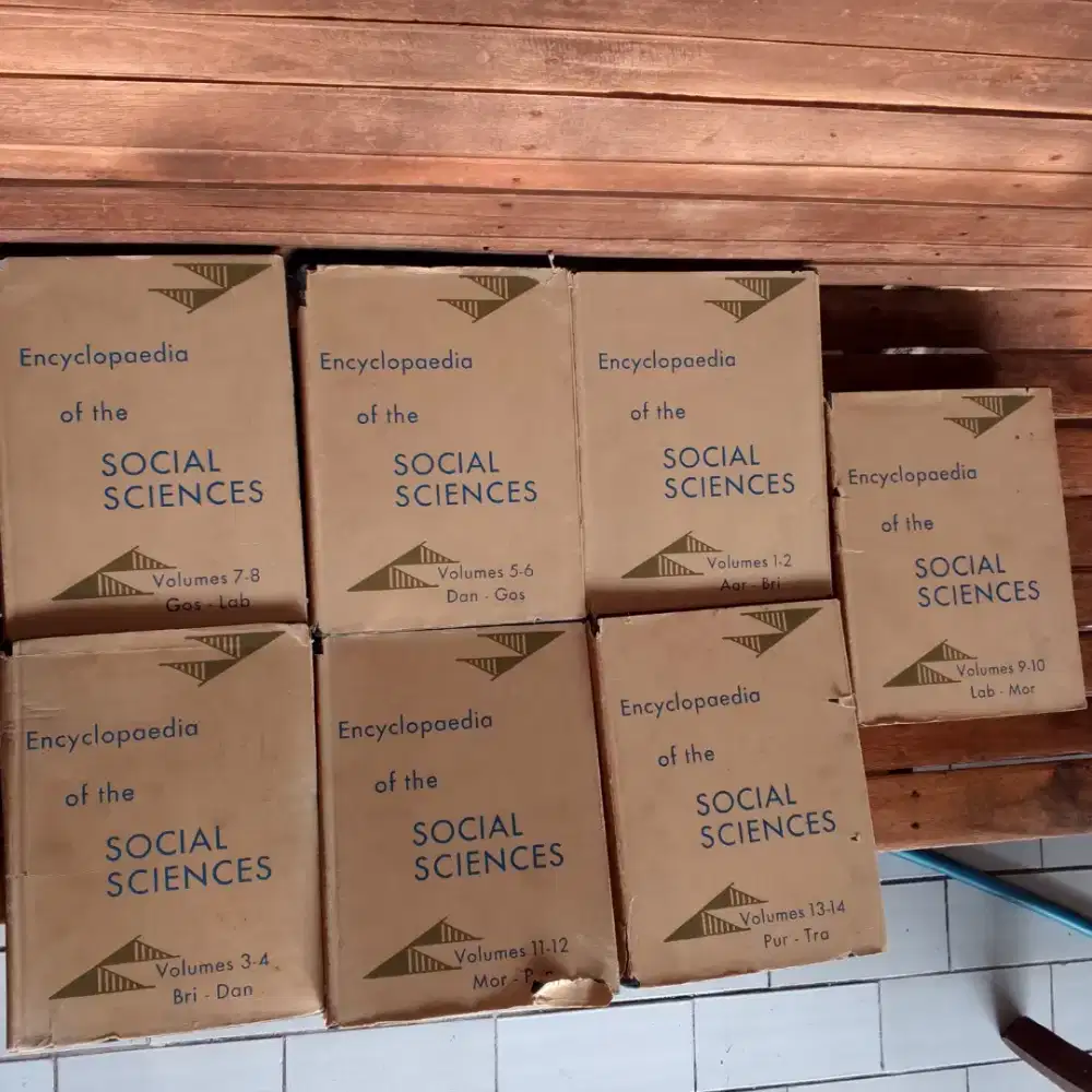 The Encyclopaedia of the Social Sciences 7 buku no 1 sampe 14