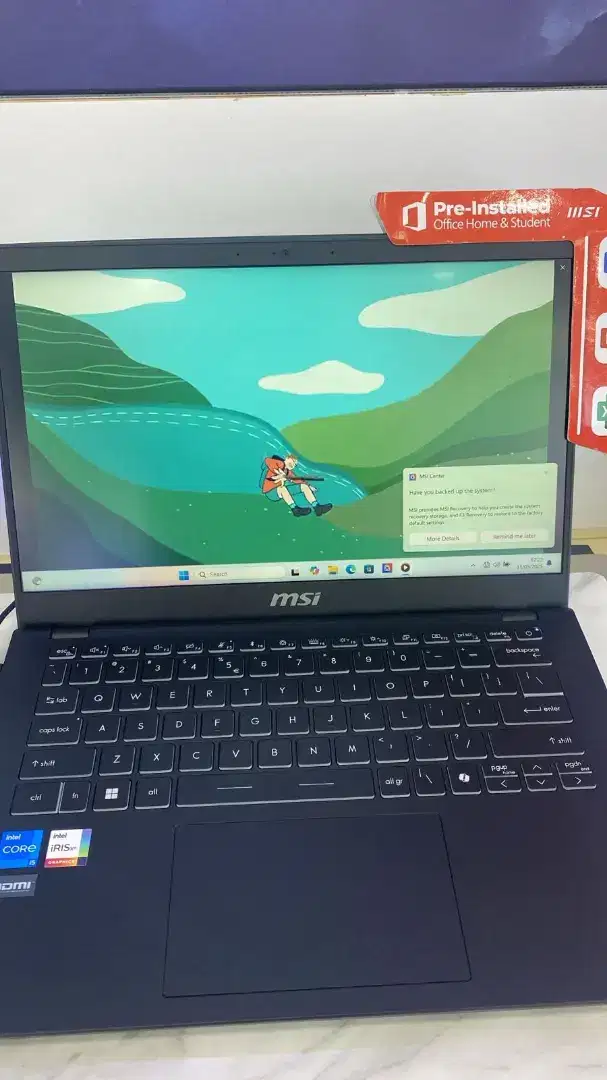 laptop MSI core i5
