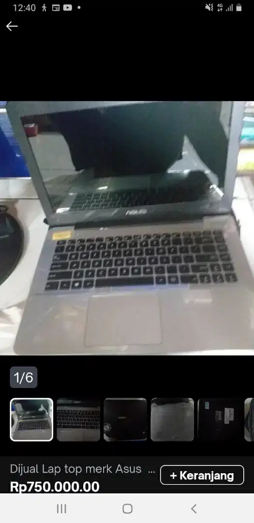 Lap top Asus like new