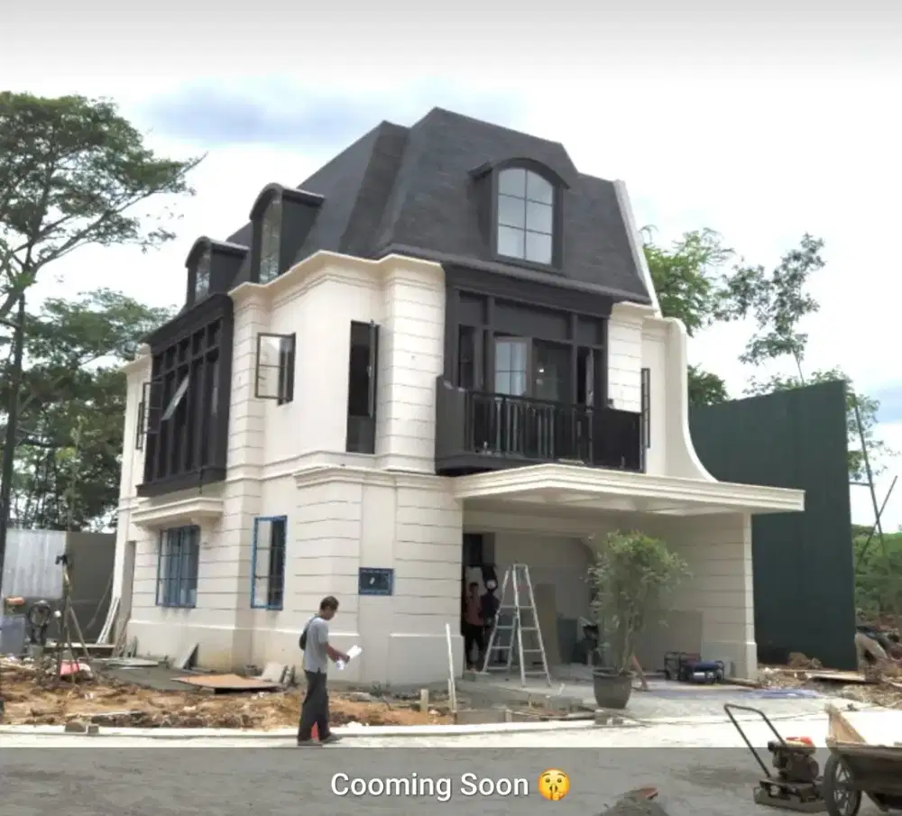 Rumah Mewah 2 Lantai View Danau Allegra Casa De lago Lippo Cikarang