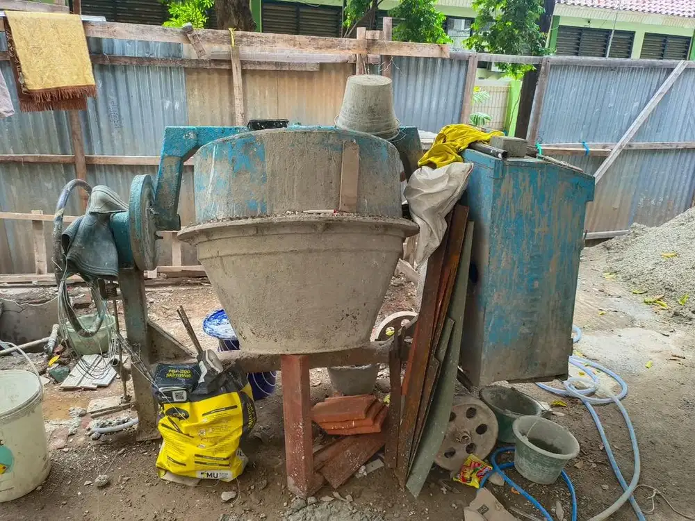 Menerima molen cor bekas proyek