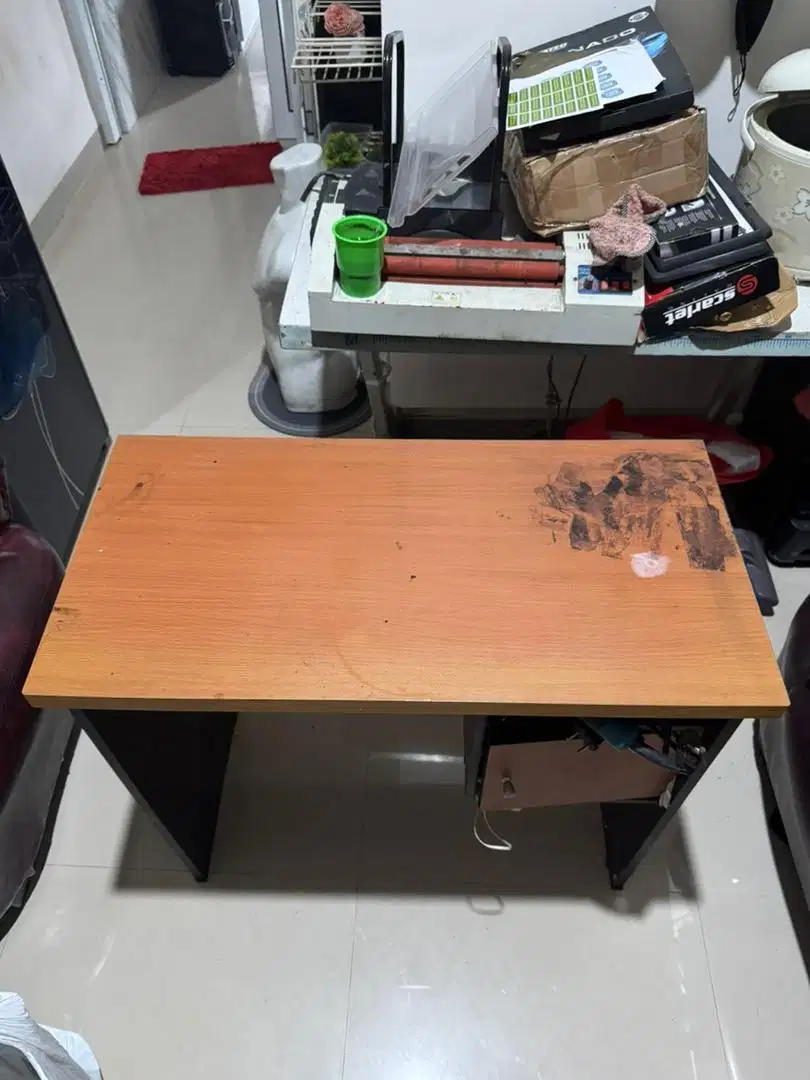 Meja Kantor Meja Kerja Meja Belajar Meja Serbaguna apa adanya