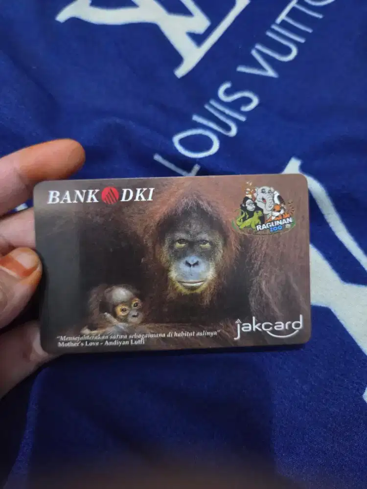 Kartu jack card gambar satwa