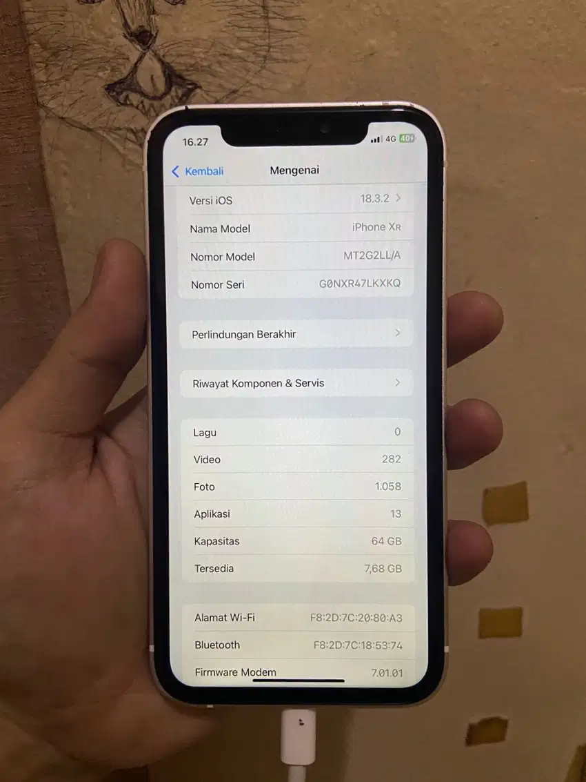 Iphone xr 64gb inter (housing/casing ip 13)