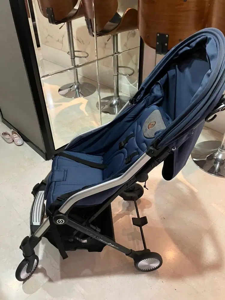 Stoller Hybrid Warna Biru Navy, good Condition dan Normal