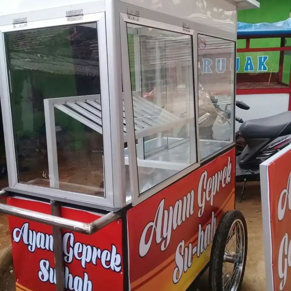 Roda chiken aluminium full besi