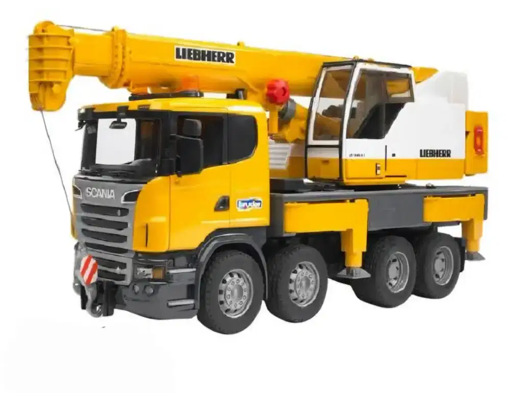 Bruder Scania Super Crane truck with light and sound