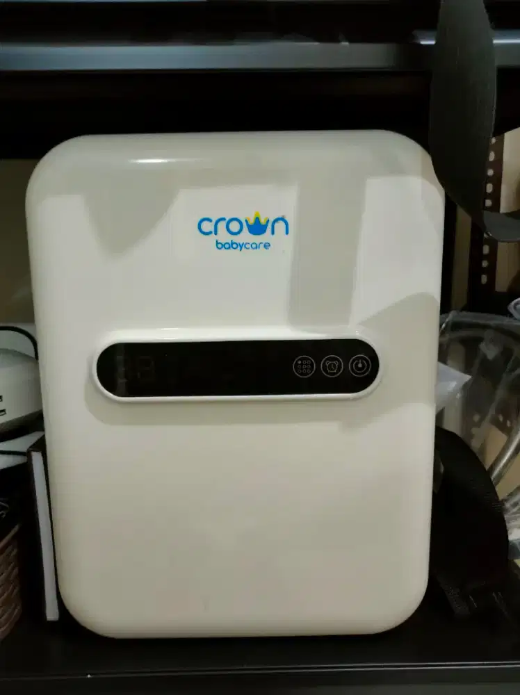 crown baby sterilizer UV warna biru