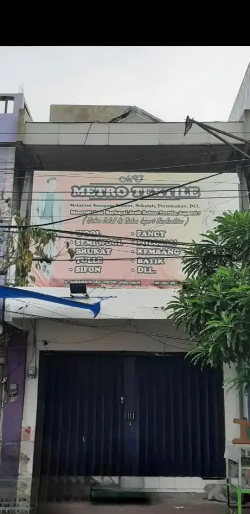 Ruko 2 Lantai SHM Lokasi Strategis Depan Pasar
