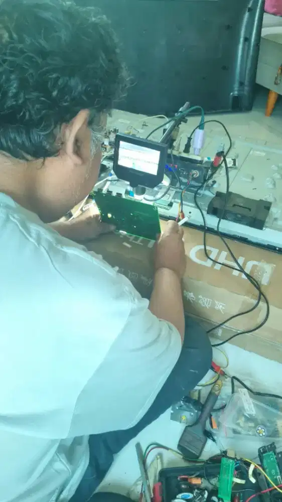 SERVICE TV LED smart android plasma semua merk