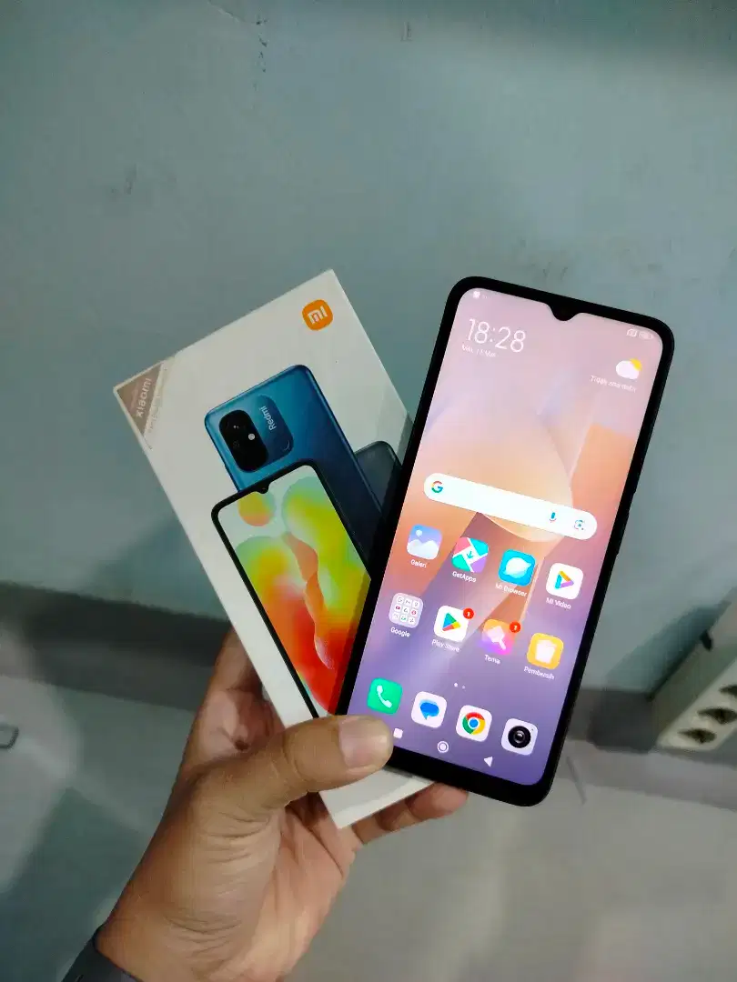 Redmi 12c 4/128 fullset mulus nominus