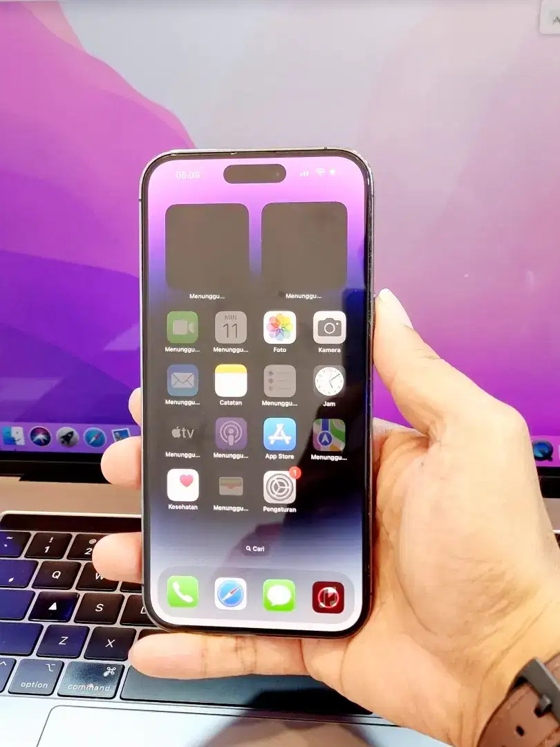 Iphone 14 Pro Max 128GB Purple Mulus Normal ( iBox )