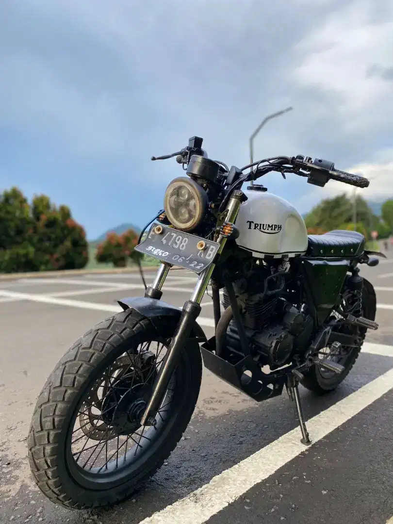 Custom Scrambler basic Yamaha Scorpio 223cc