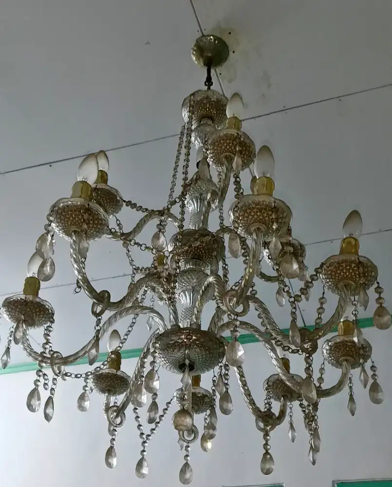 Lampu HIAS Gantung model Kristal