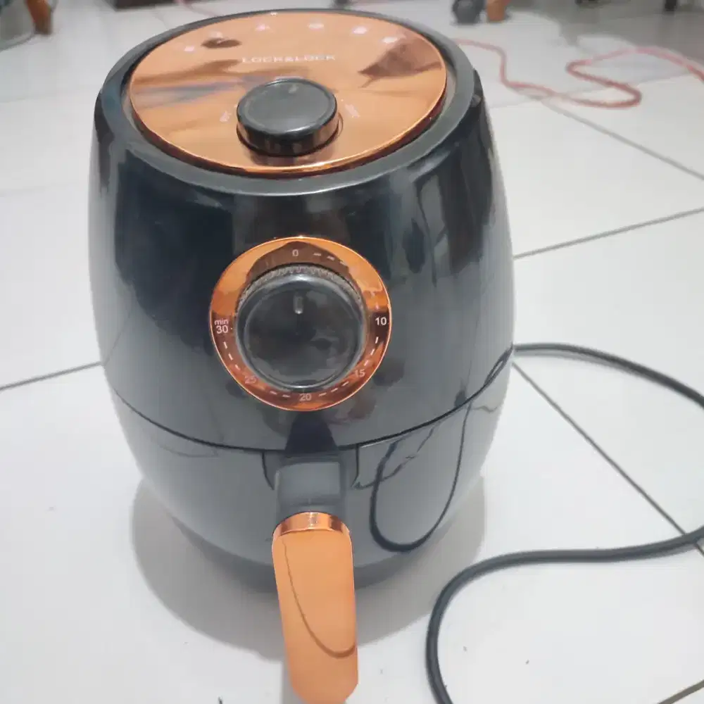 LocknLock Air Fryer 2L Rosegold-EJF126BMNC