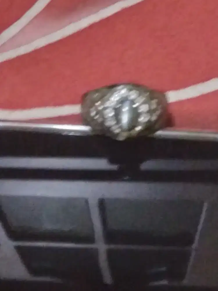 Cincin batu cat eye chrysoberryl