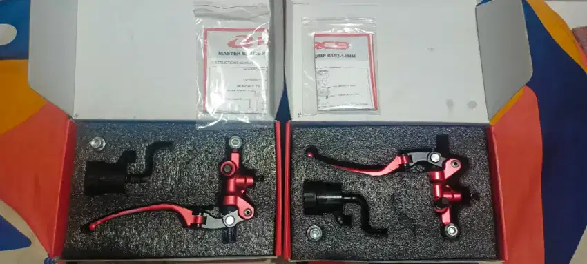 Rcb S1 Merah Buat Doble Disk Mulus Fullset Baru 3 Bulan