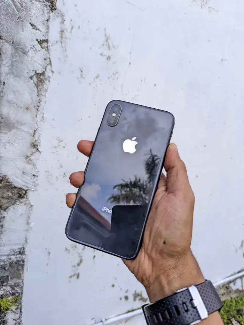 iphone X 64GB inter all operator normal lengkap mulus