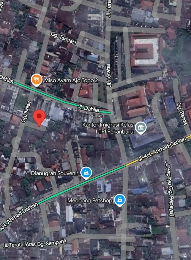 Dijual Rumah & Tanah - Dalam kota Pekanbaru