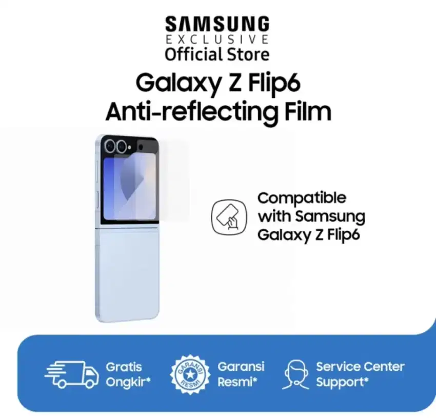 Samsung Flip 6 Screen Protector Anti Reflecting Film