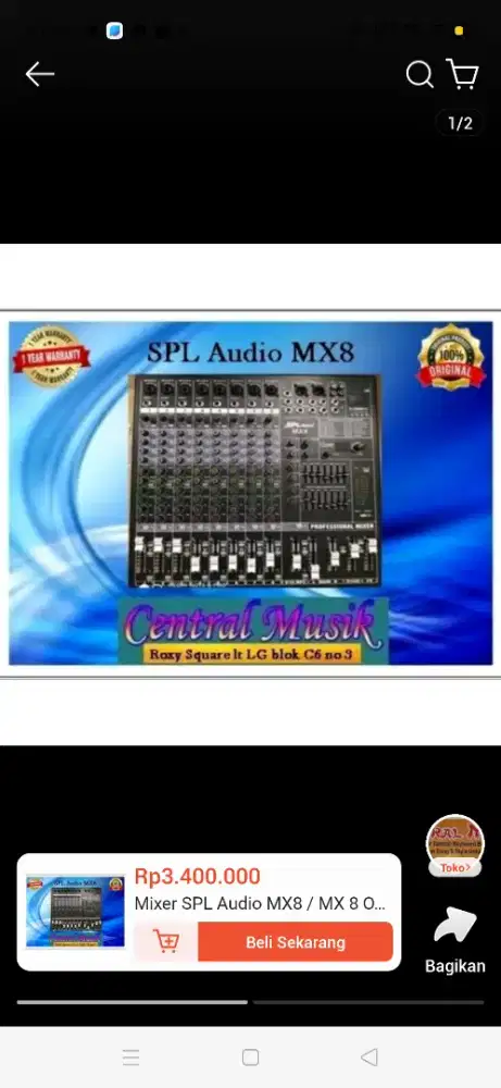 Mixer SPL Audio MX8 Original
