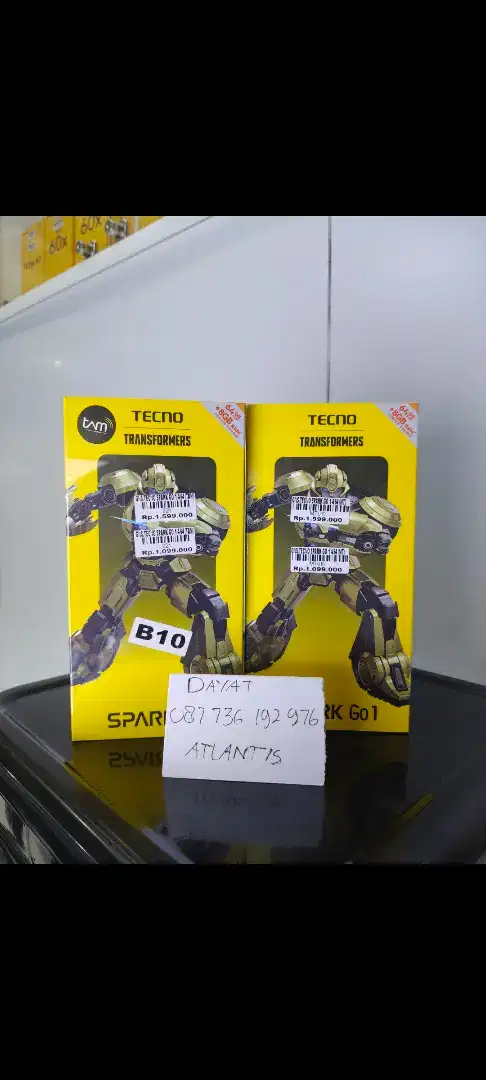 Tecno spark go 1 4/128 Atlantis dahsyat