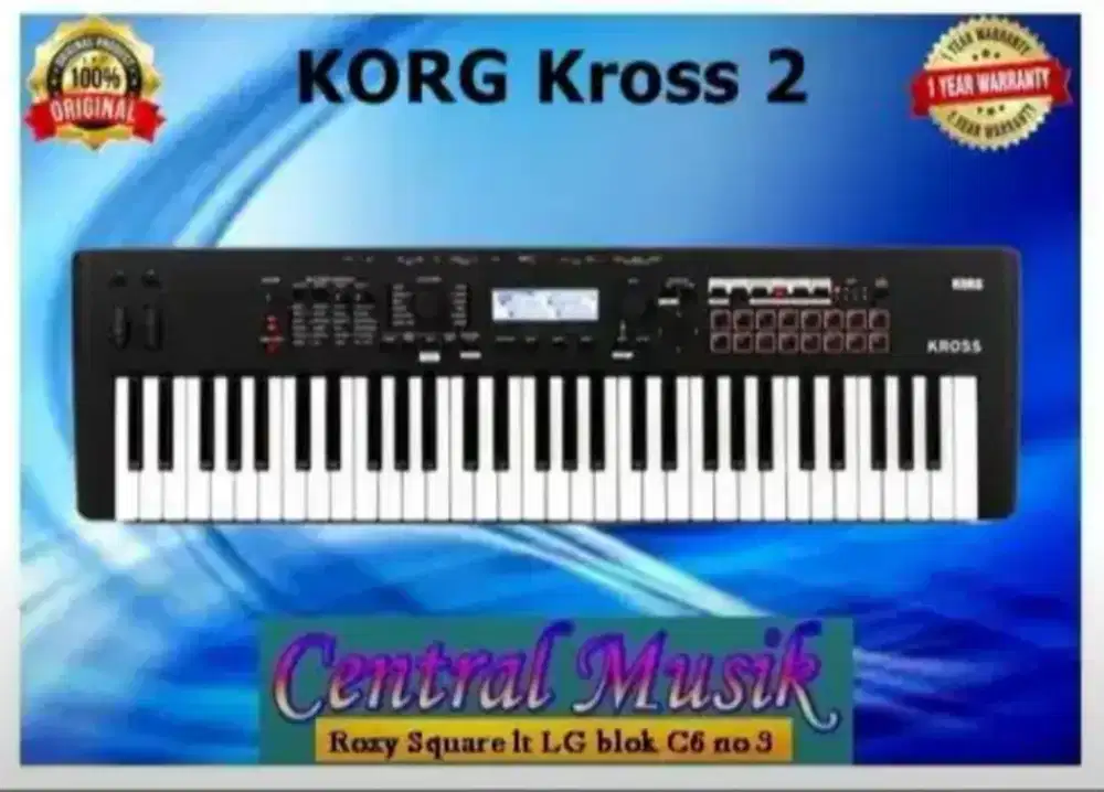 Keyboard Korg Kross2 Garansi resmi 1th