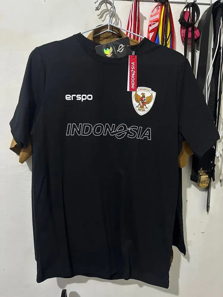 T-shirt Timnas Garuda Patch Black By Erspo