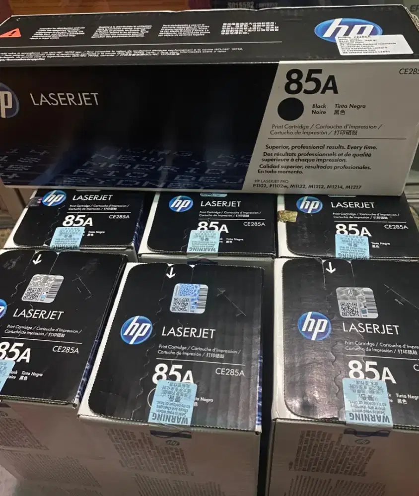 Di tampung sebanyak mungkin tinta printer baru dan bekas