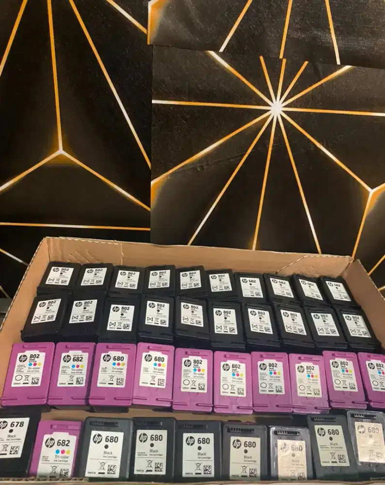 Menerima catridge baru dan bekas