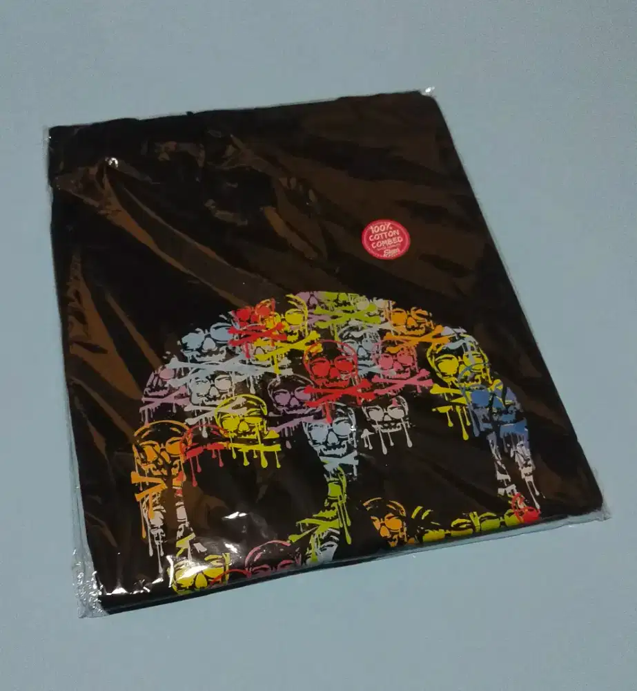 Kaos distro design tengkorak