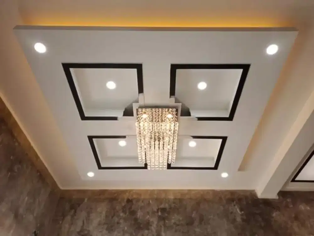 Plafon PVC dan gifsum