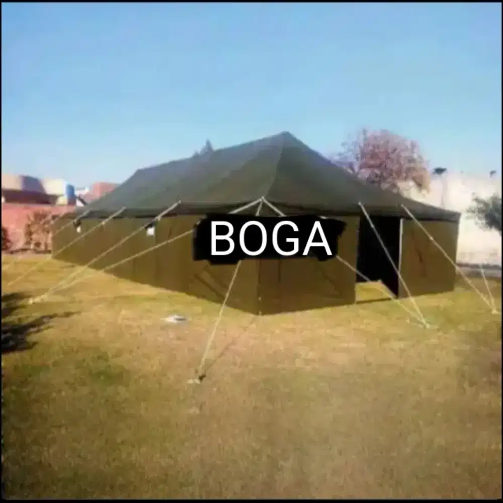 Tenda pleton camping Pramuka 6x14 D300