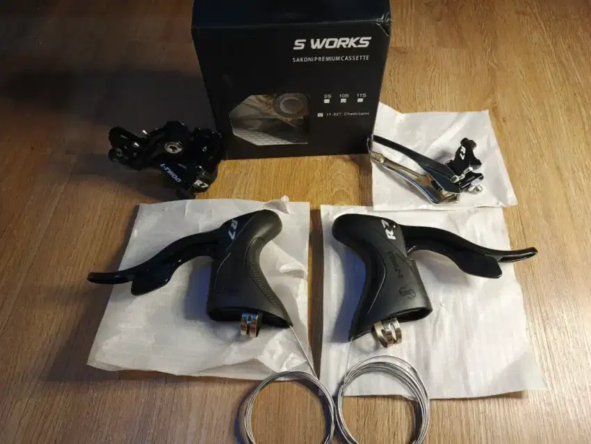 Ltwoo R7 2x10 speed mini groupset