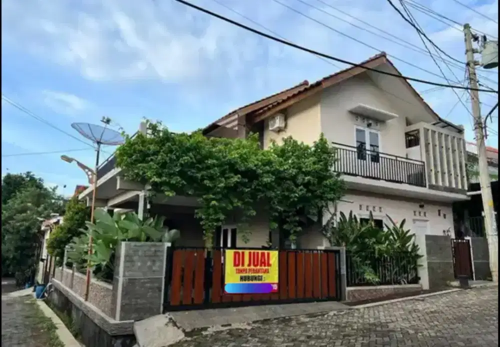 Murah dijual rumah hook di tembalang mulawarman undip