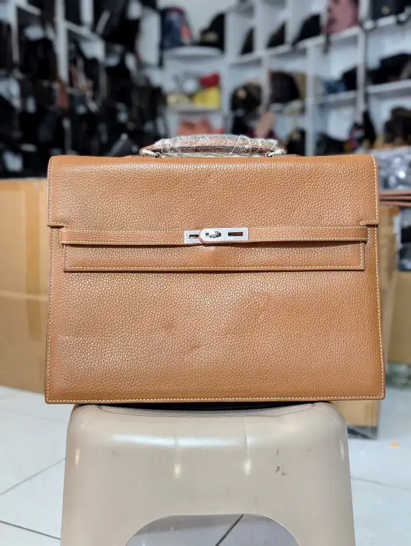 Tas kerja laptop Brand Hermes Made in France