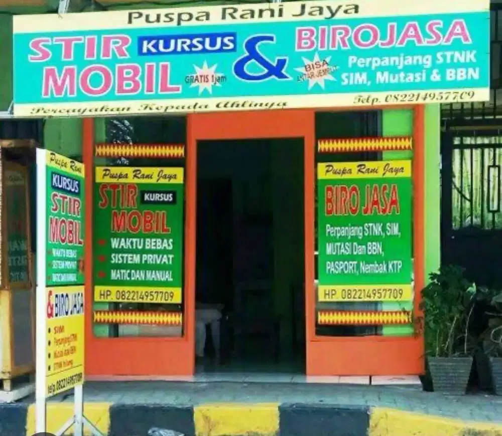 Dibutuhkan Administrasi Stir Mobil dan Biro Jasa