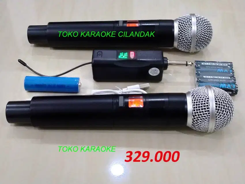 mic wireles murah simple