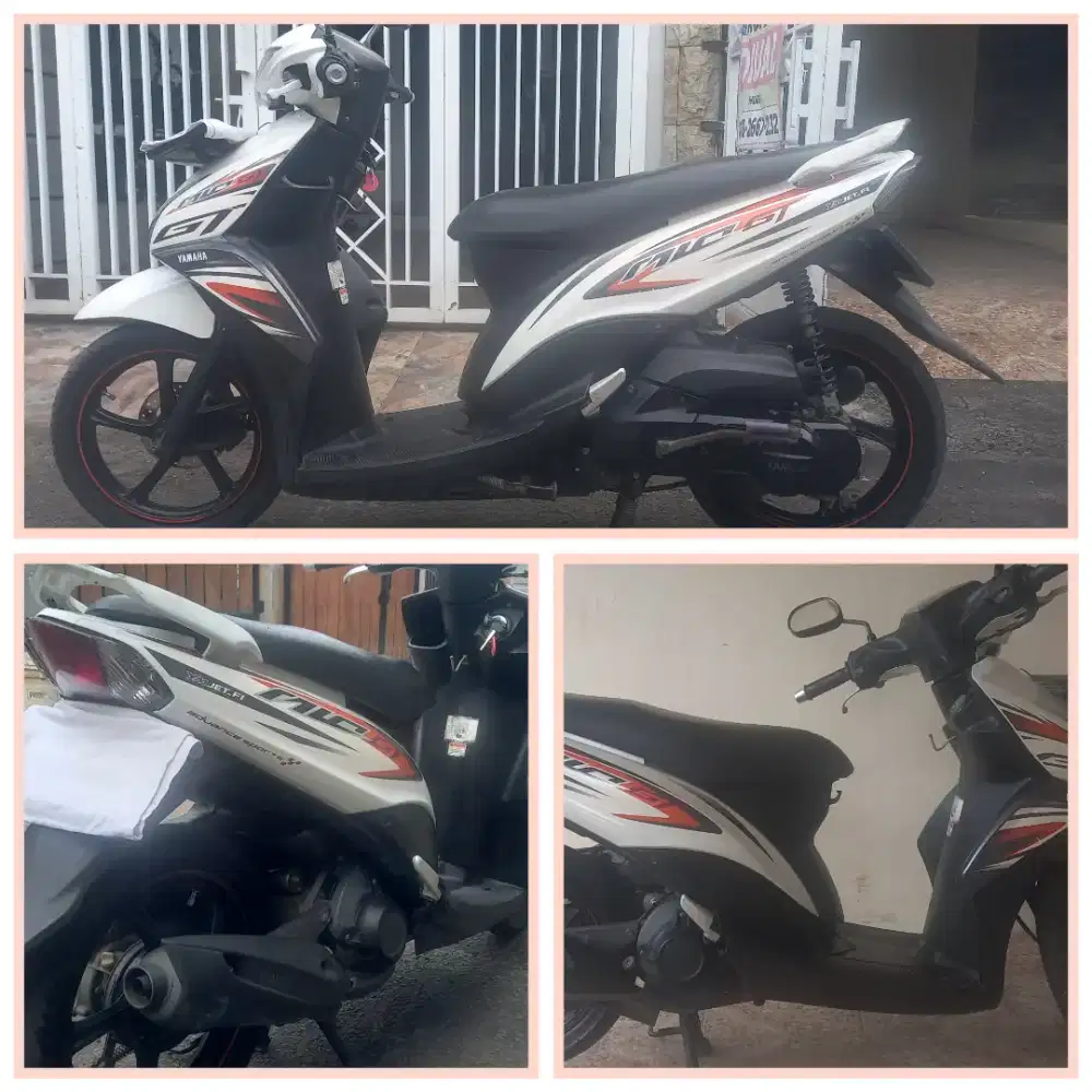 Mio GT 2014 jual cepat,km rendah, mulus, jual BU!