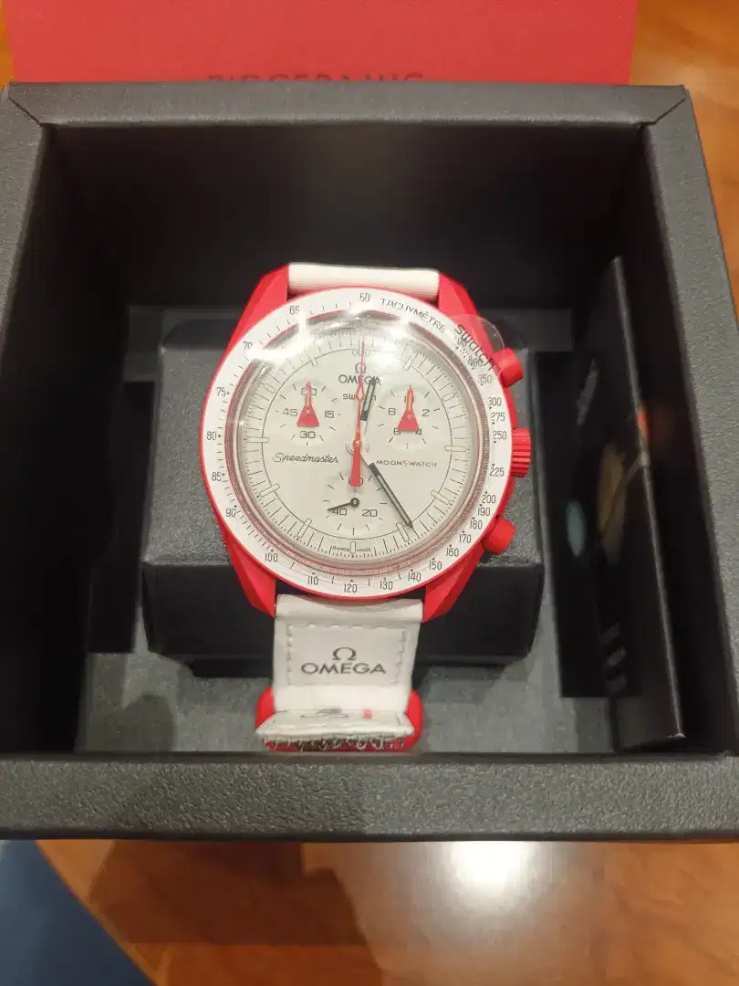 OMEGA x SWATCH Mission To Mars Original Mulus Like New