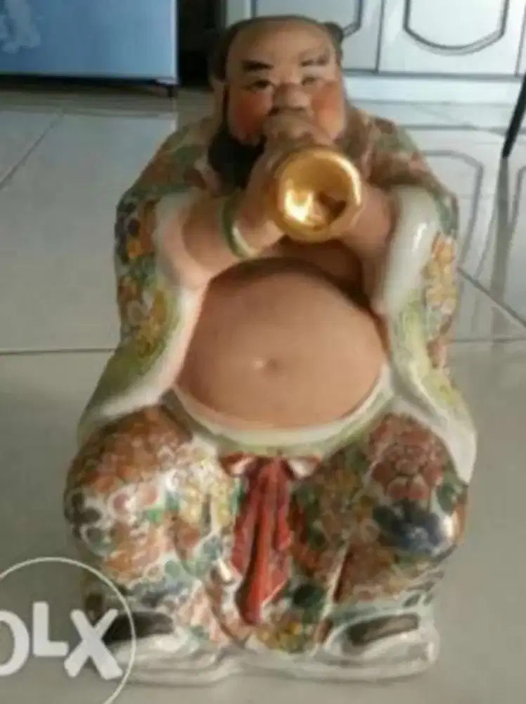 Delapan Dewa patung ceramic cantik halus .MURAH