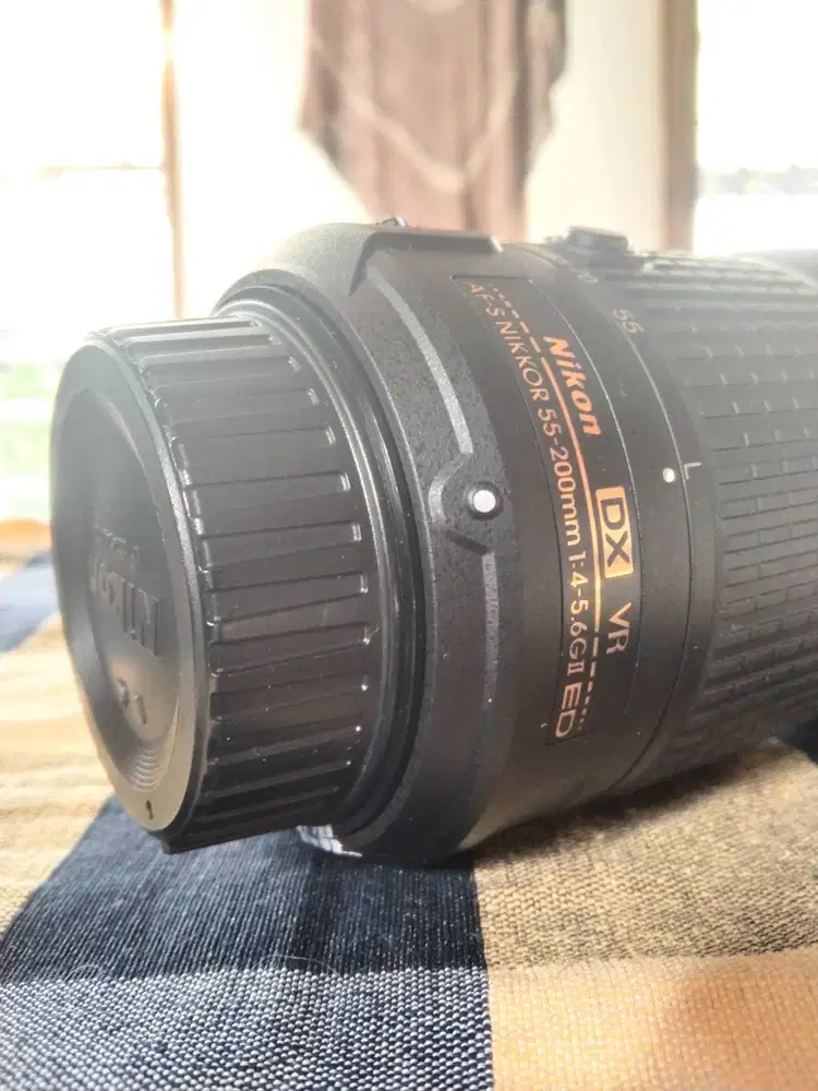 Lensa Nikon AF-S DX 55-200mm f/4.5-6G ED VR II Nikkor 55-200mm VR 2