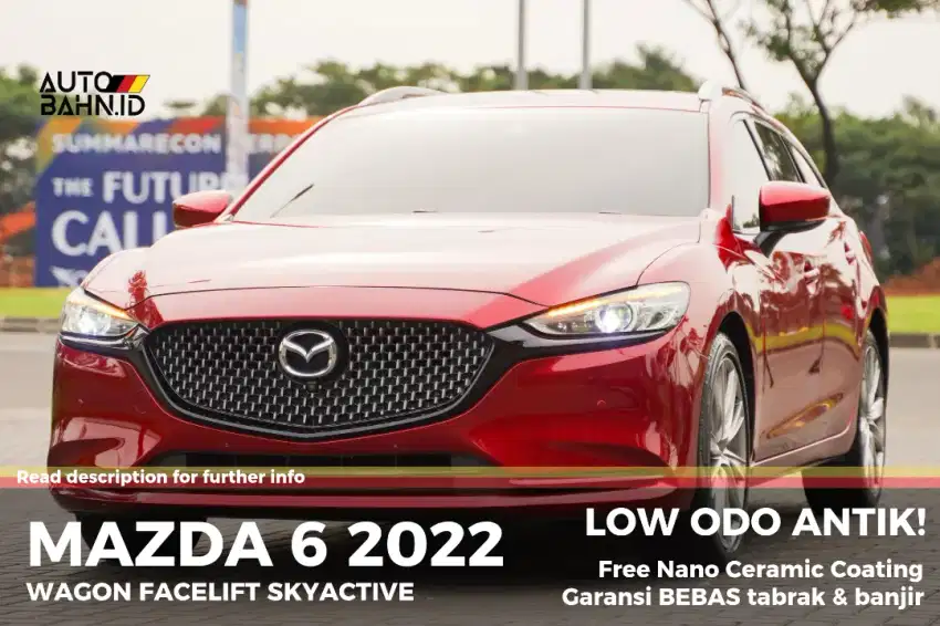 [TDP 35jt] Mazda 6 Wagon Facelift Skyactiv 2022