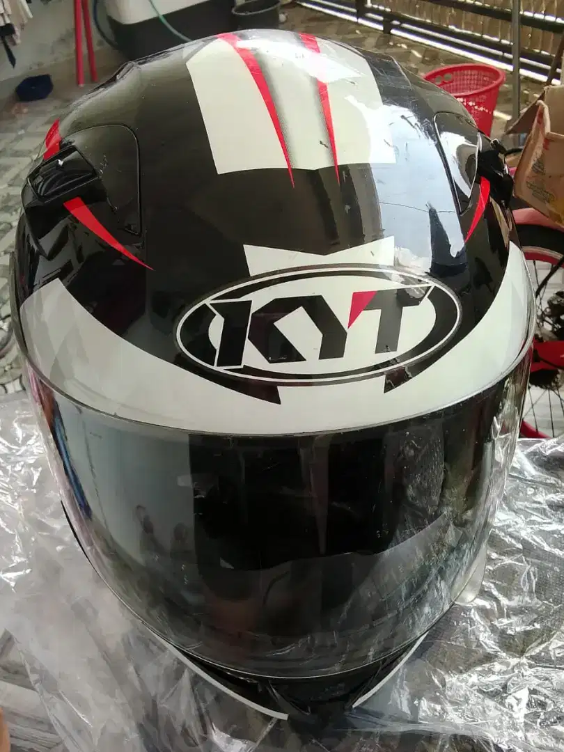 Helm KYT K2R full face double visor size L