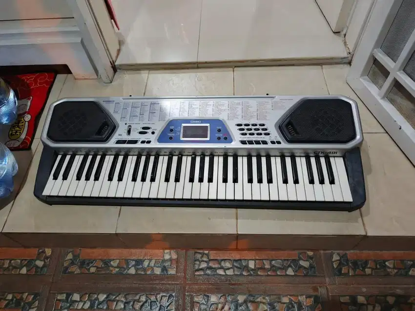 KEYBOARD + ADAPTOD CASIO TYP CTK 481