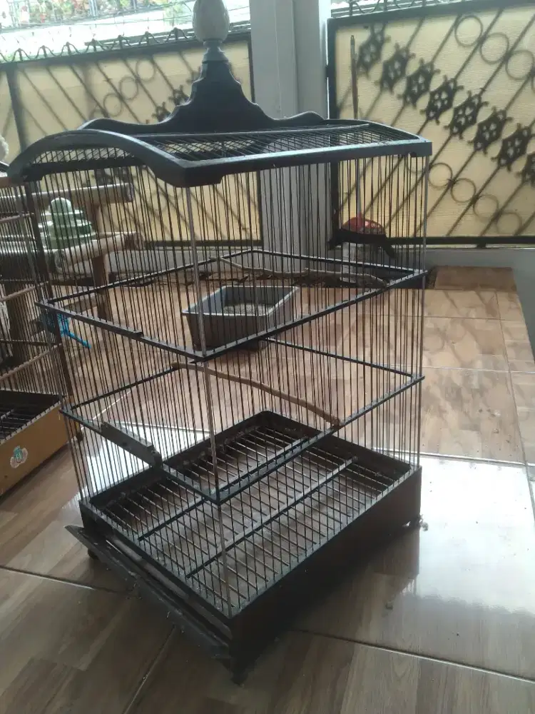 Jual kandang burung sudah fiber