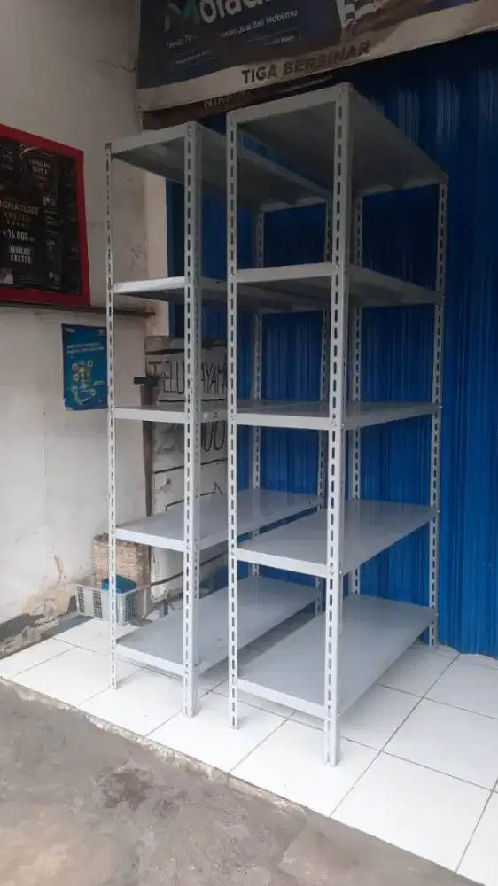 Jual rak besi ukuran 40*100*200
