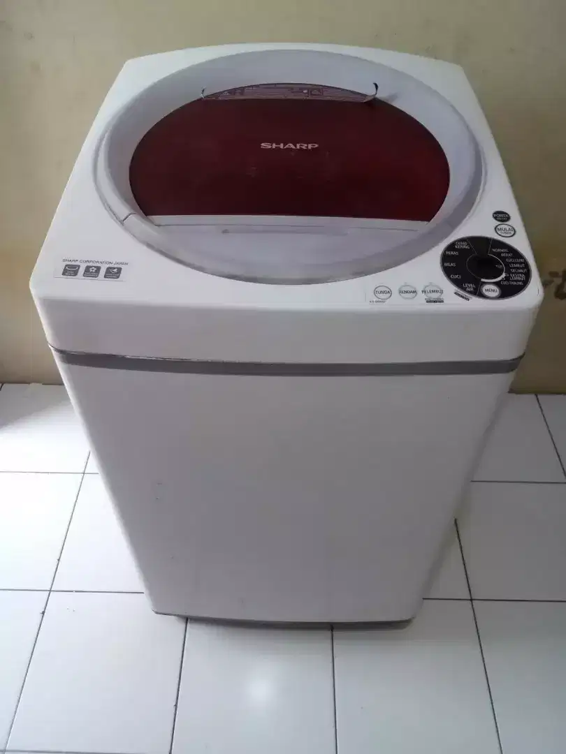 Mesin cuci 1 tabung otomatis Merk SHARP